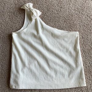 J Crew One Shoulder Tank Top